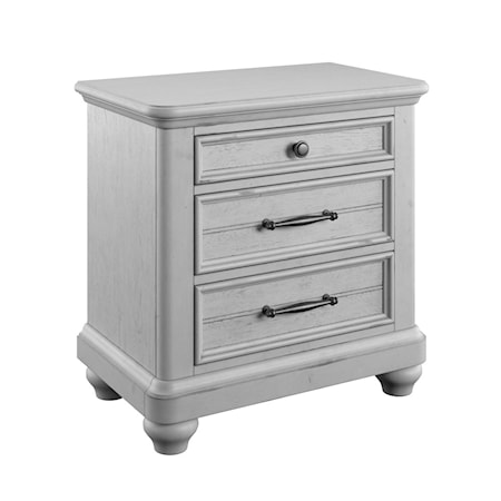 3-Drawer Nightstand