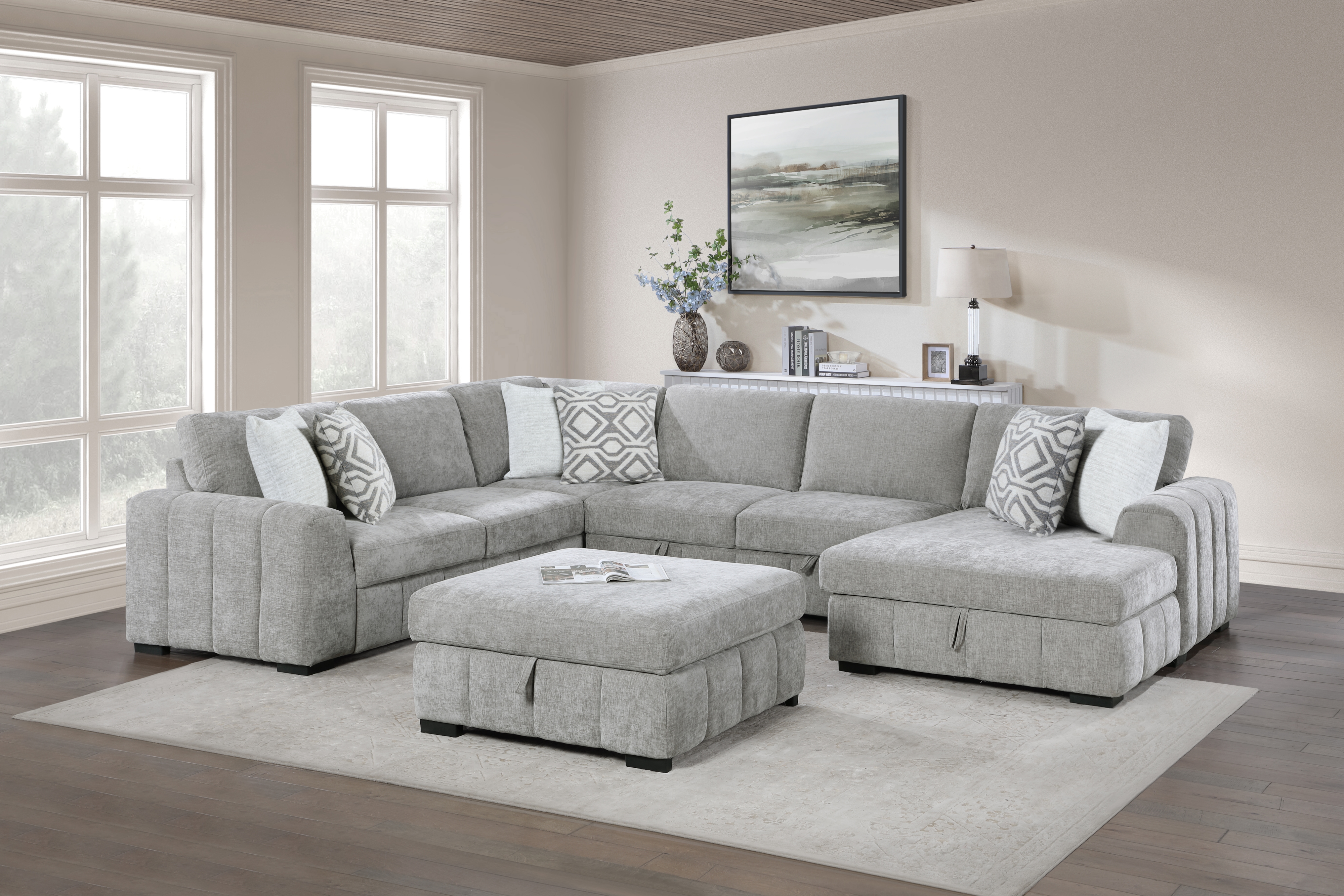 Emerald Ritchie Pop-Up Sleeper Sectional