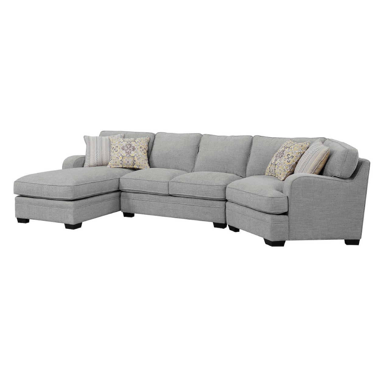 Emerald Analiese Lsf Chaise Sectional