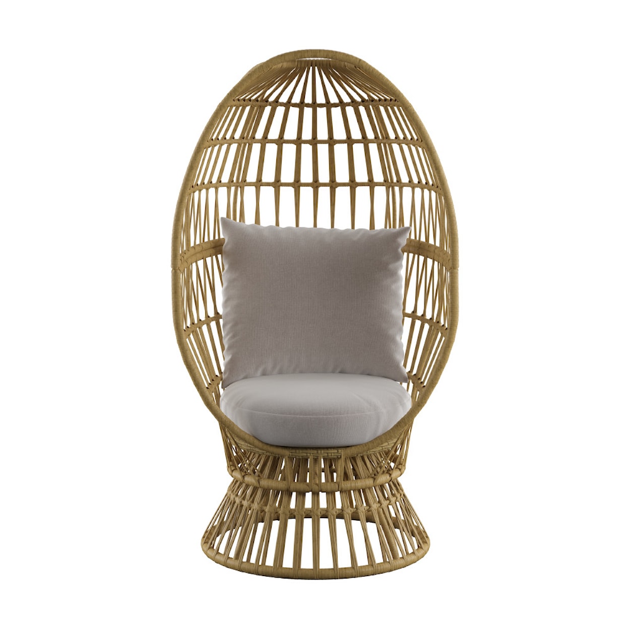 Emerald Austin Outdoor Swivel Basket Chair