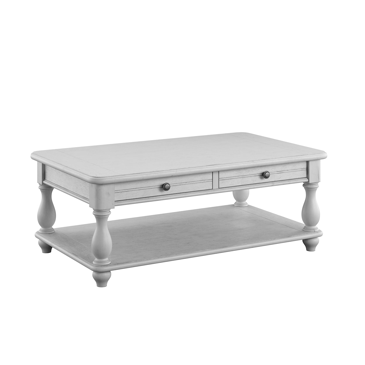 Emerald New Haven Rectangular Cocktail Table with Drawers