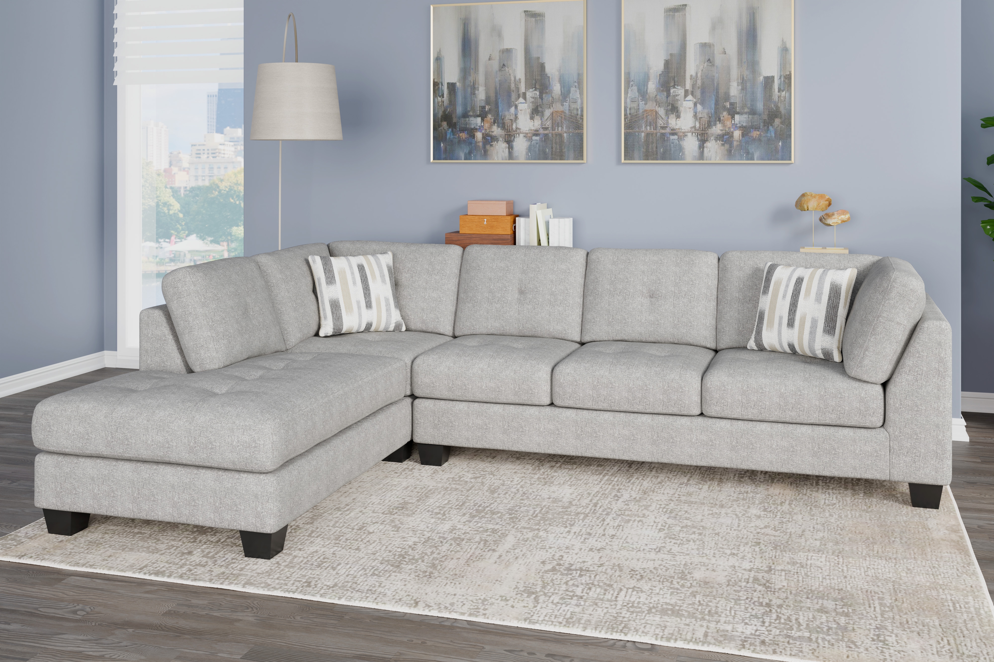 Sectional Sofa with Chaise