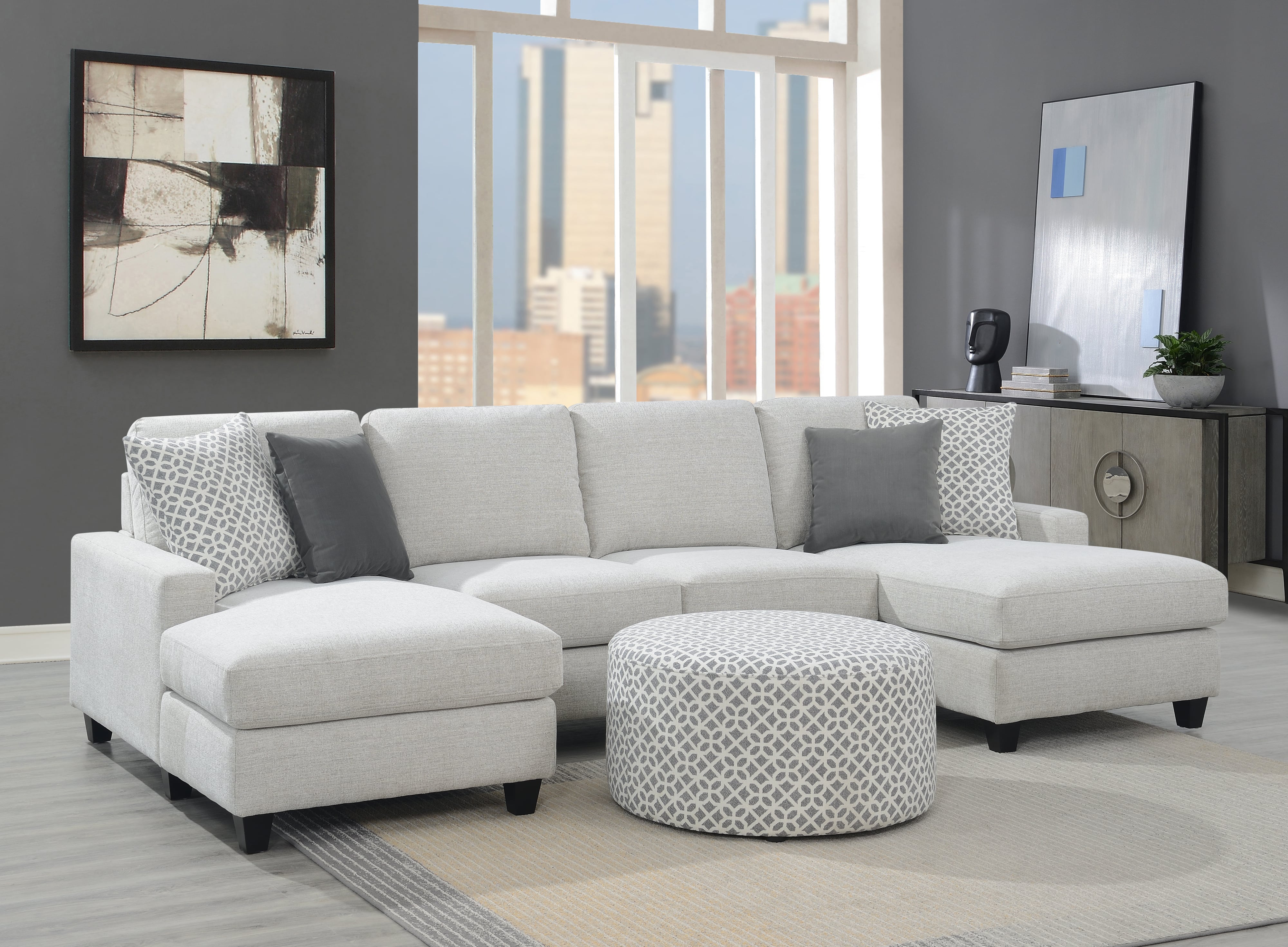 Emerald Walker Chaise Sectional