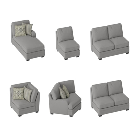 6 Piece Sectional