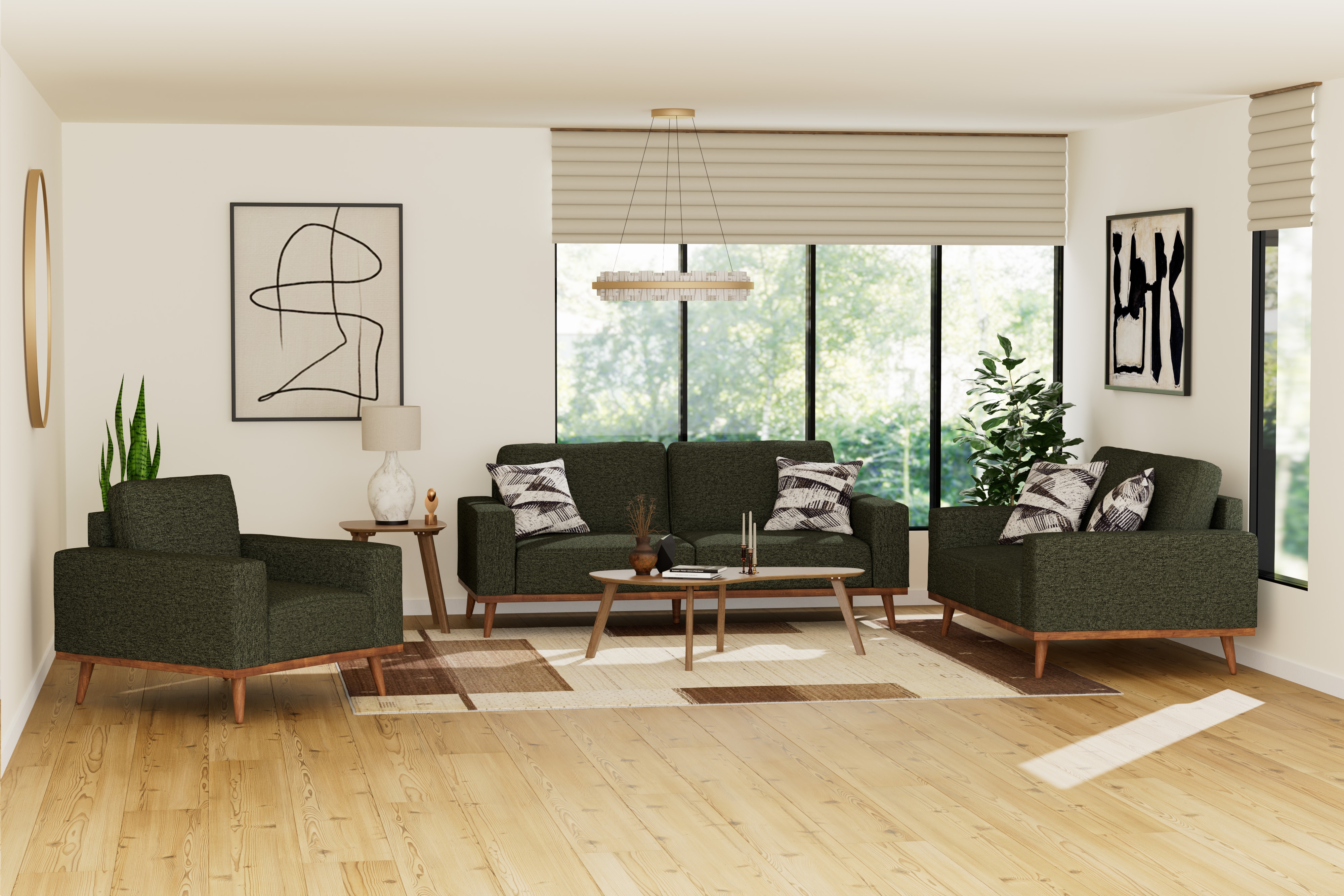 Emerald Heath Loveseat