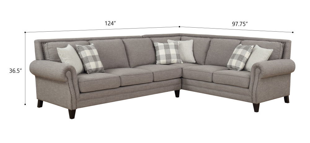 5-Seat Sectional Sofa