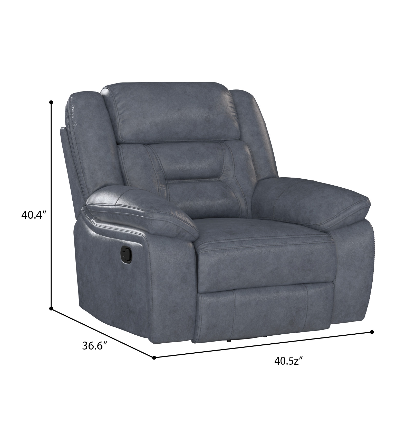 Emerald Declan Swivel Gliding Recliner