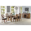 Emerald Darby Rectangular Dining Table with Table Leaves