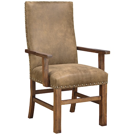 Upholstered Dining Arm Chair