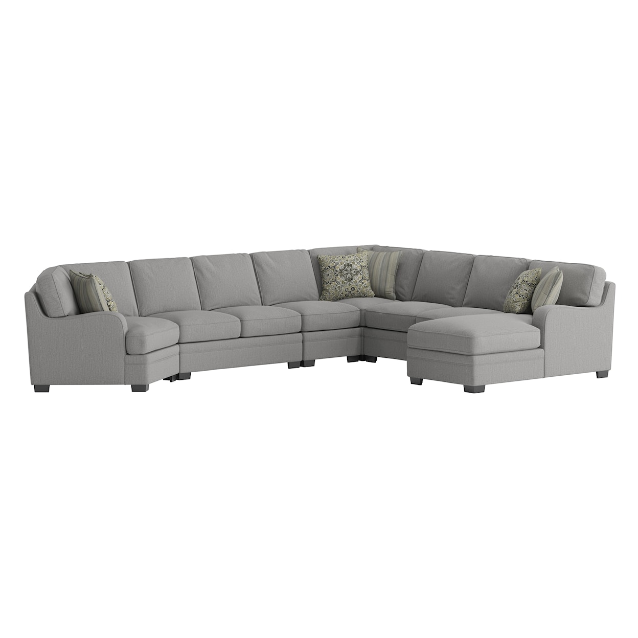 Emerald Analiese 6 Piece Sectional