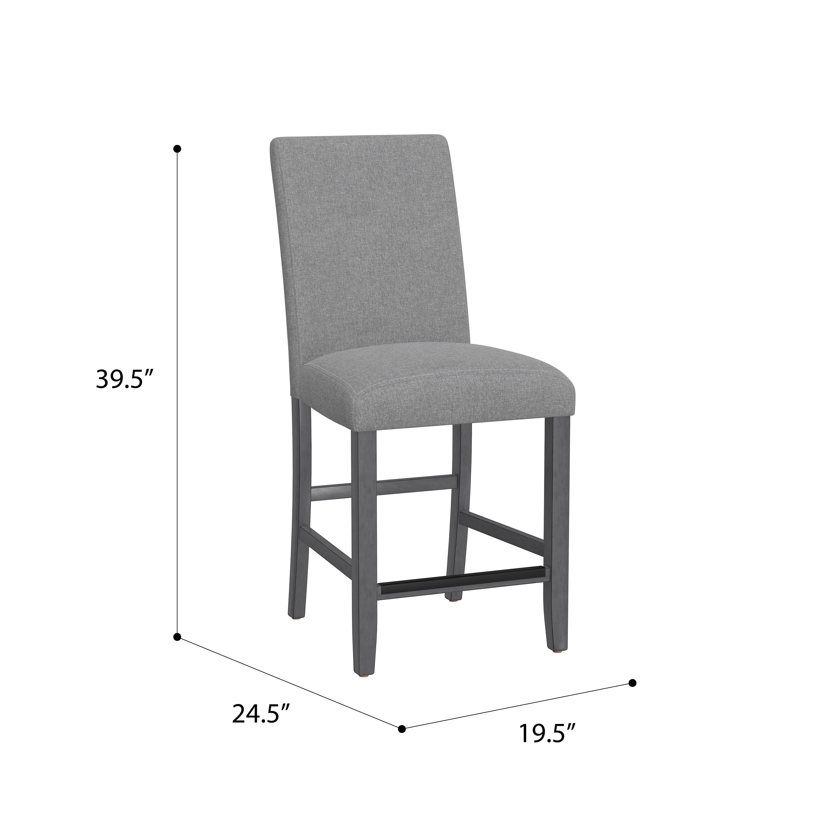 Emerald SENECA Upholstered Barstool