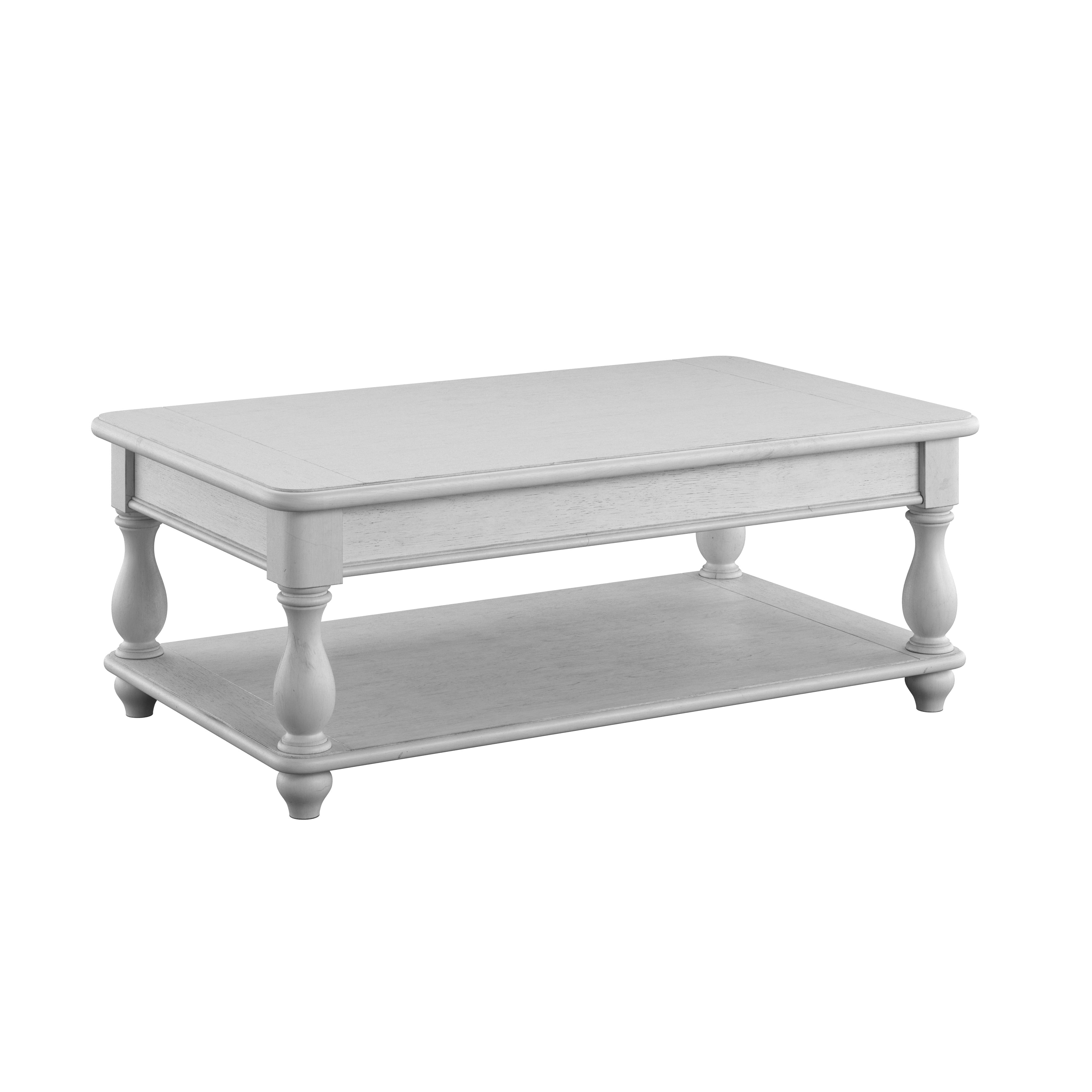 Rectangular Cocktail Table with Drawers