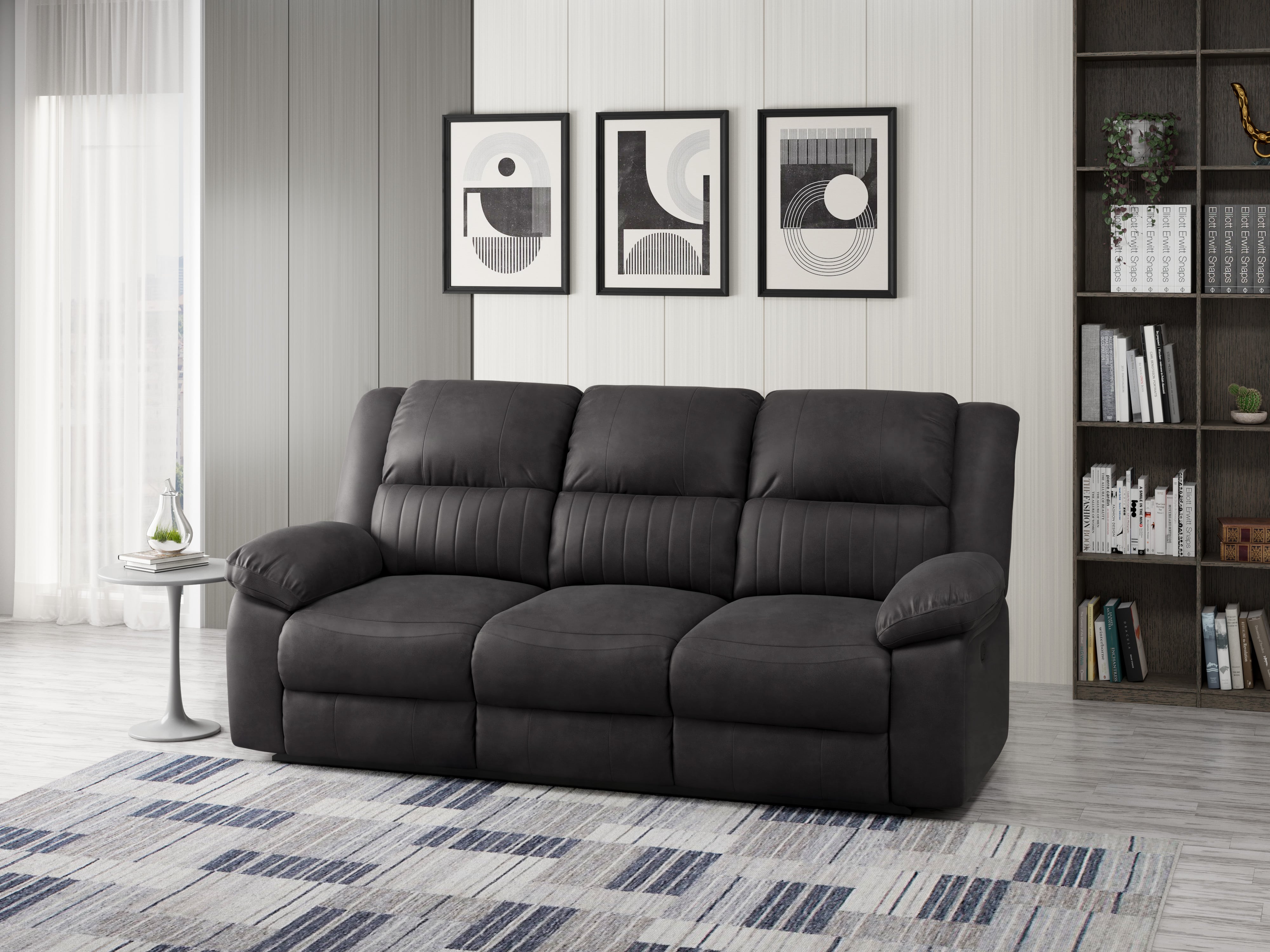 Emerald Navaro Manual Reclining Sofa