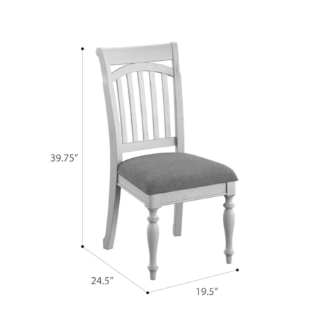 Slat Back Side Chair