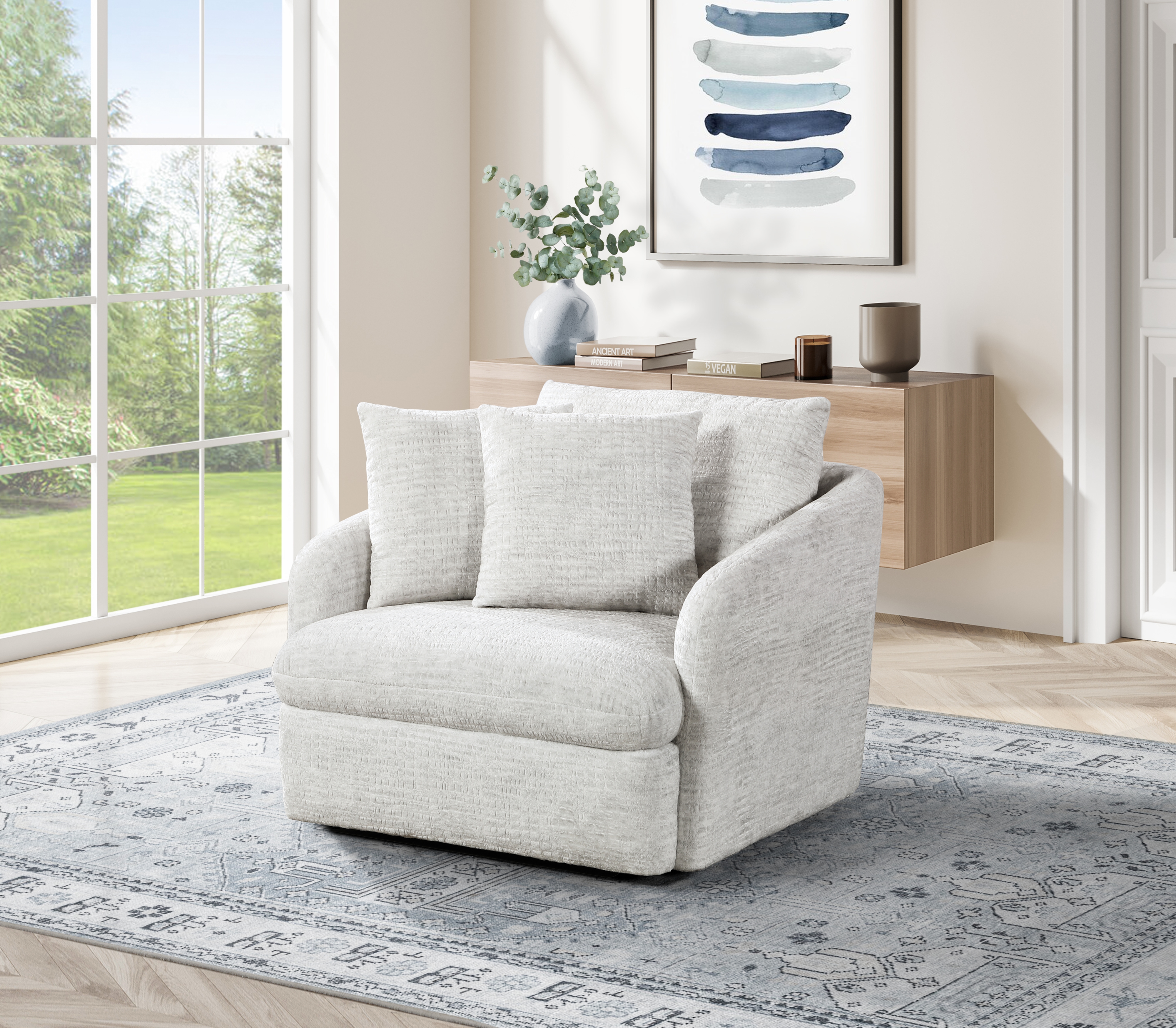 Emerald Ritchie Swivel Chair