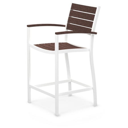 Euro Counter Arm Chair