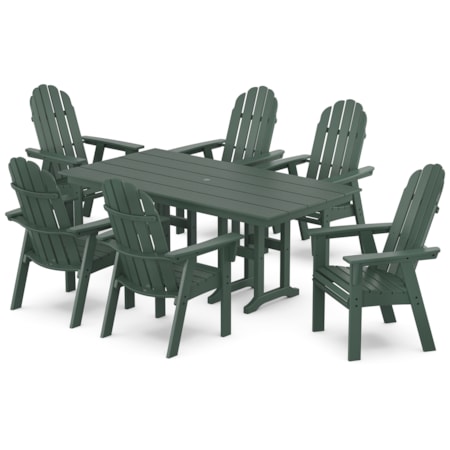 Adirondack Chair 7-Piece Dining Set