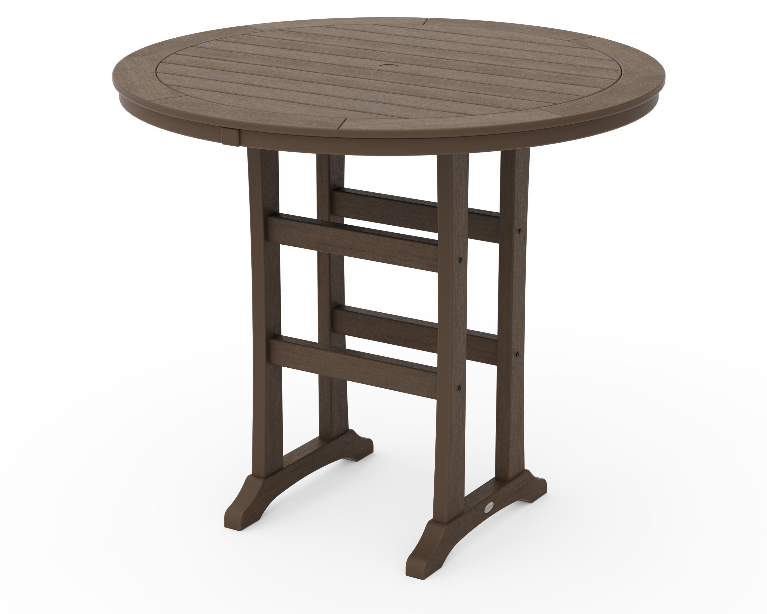 Trestle 48" Round Bar Table