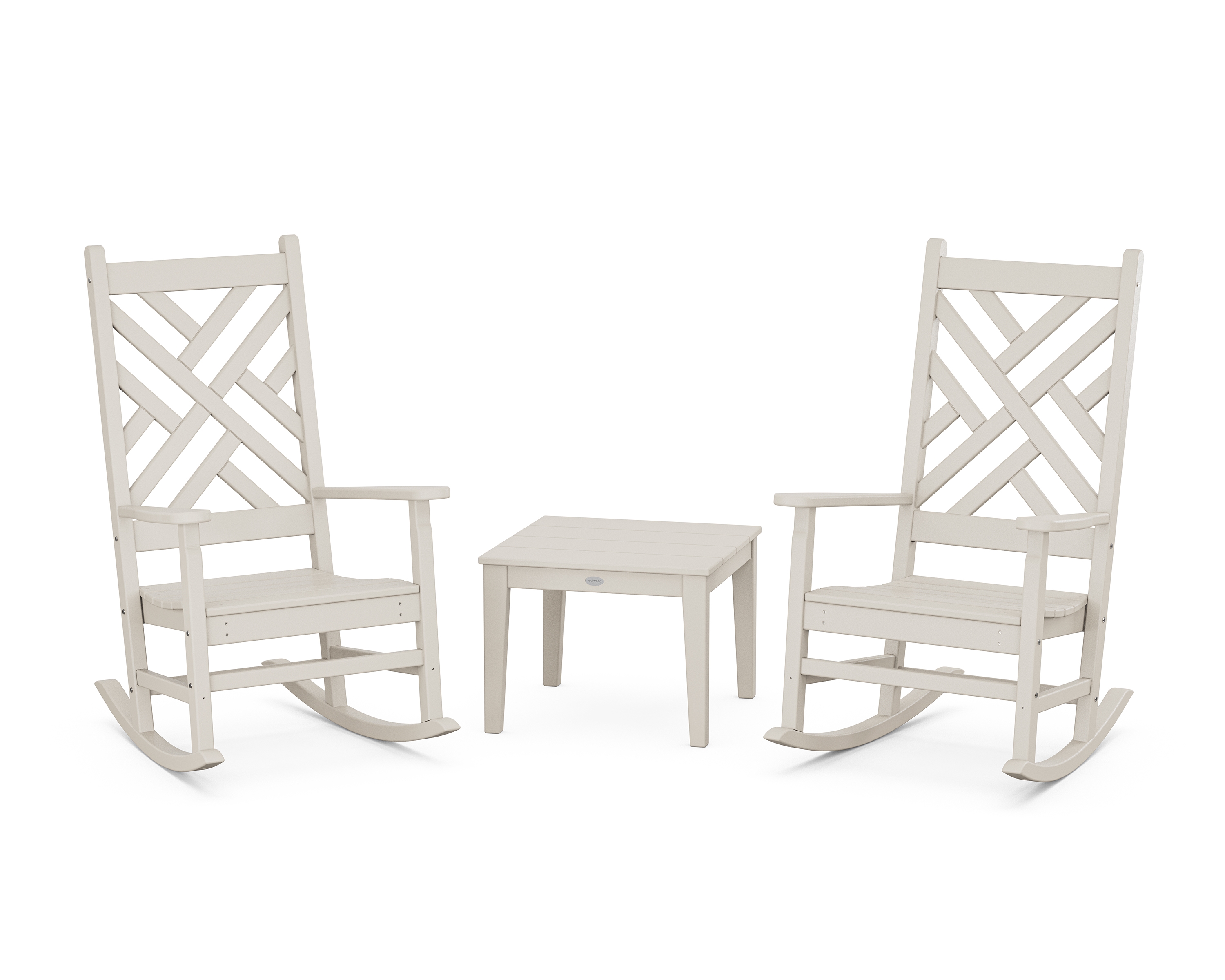 Chippendale 3-Piece Rocking Chair Set
