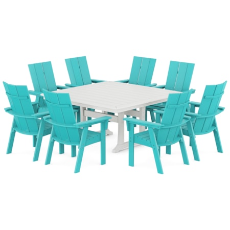 Adirondack 9-Piece Square Dining Set