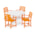 Tangerine / White