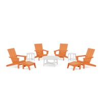 Tangerine / White