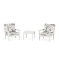 White / Leaf Grey Mist