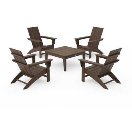 5-Piece Adirondack Chair Conversation Set