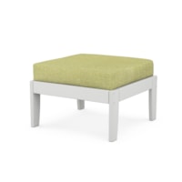 White / Chartreuse Boucle