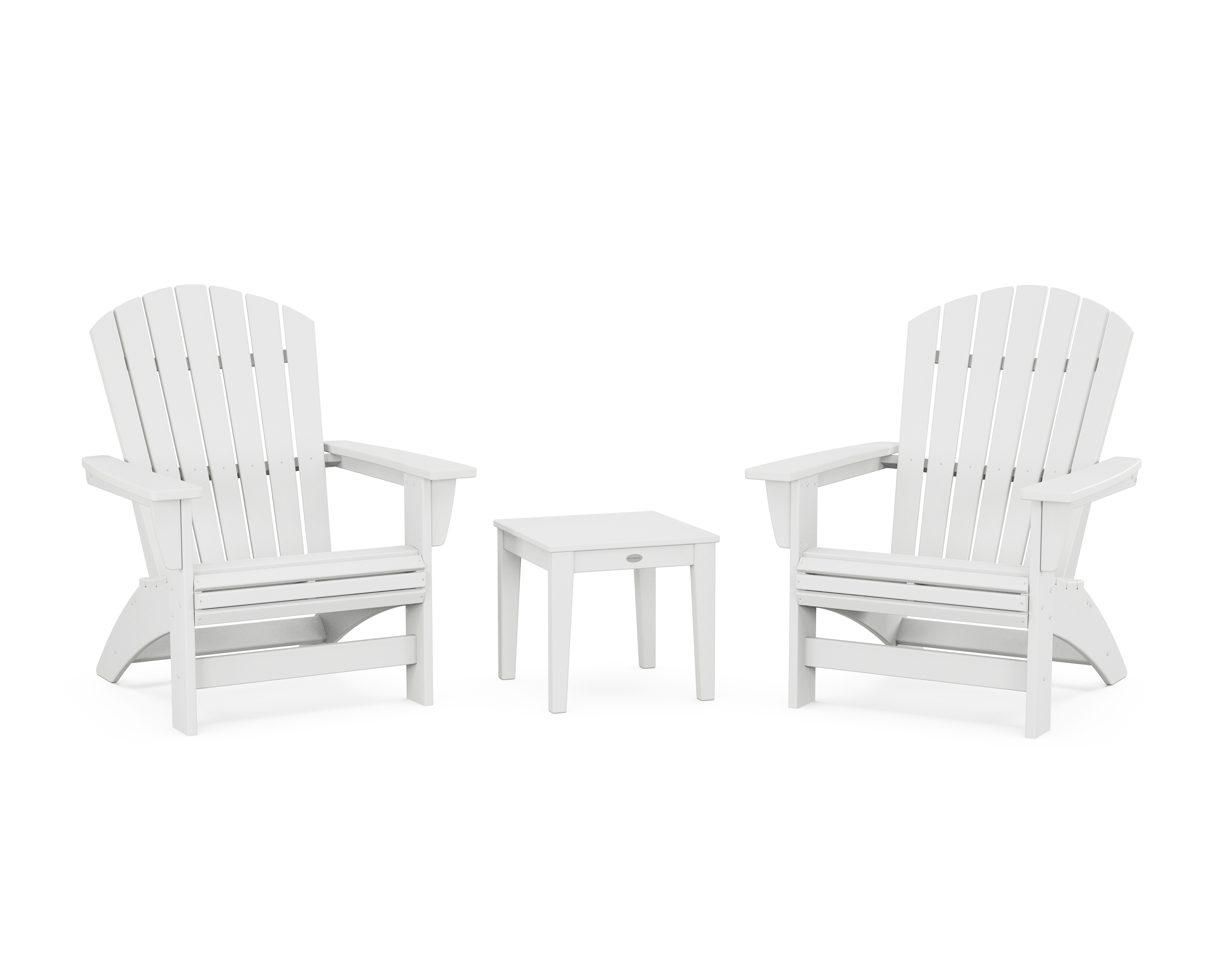 3-Piece Nautical Grand Adirondack Set