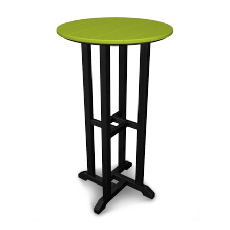 24" Round Bar Table