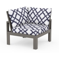 Driftwood / Trellis Navy