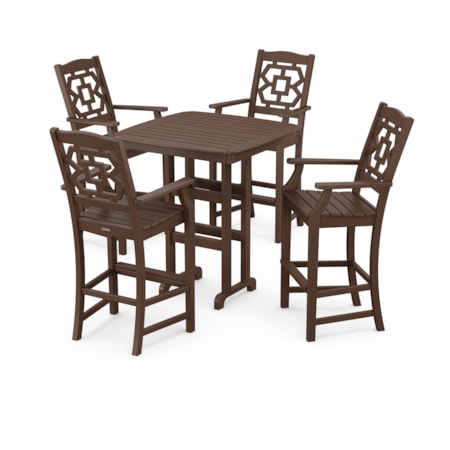 Chinoiserie 5-Piece Bar Set