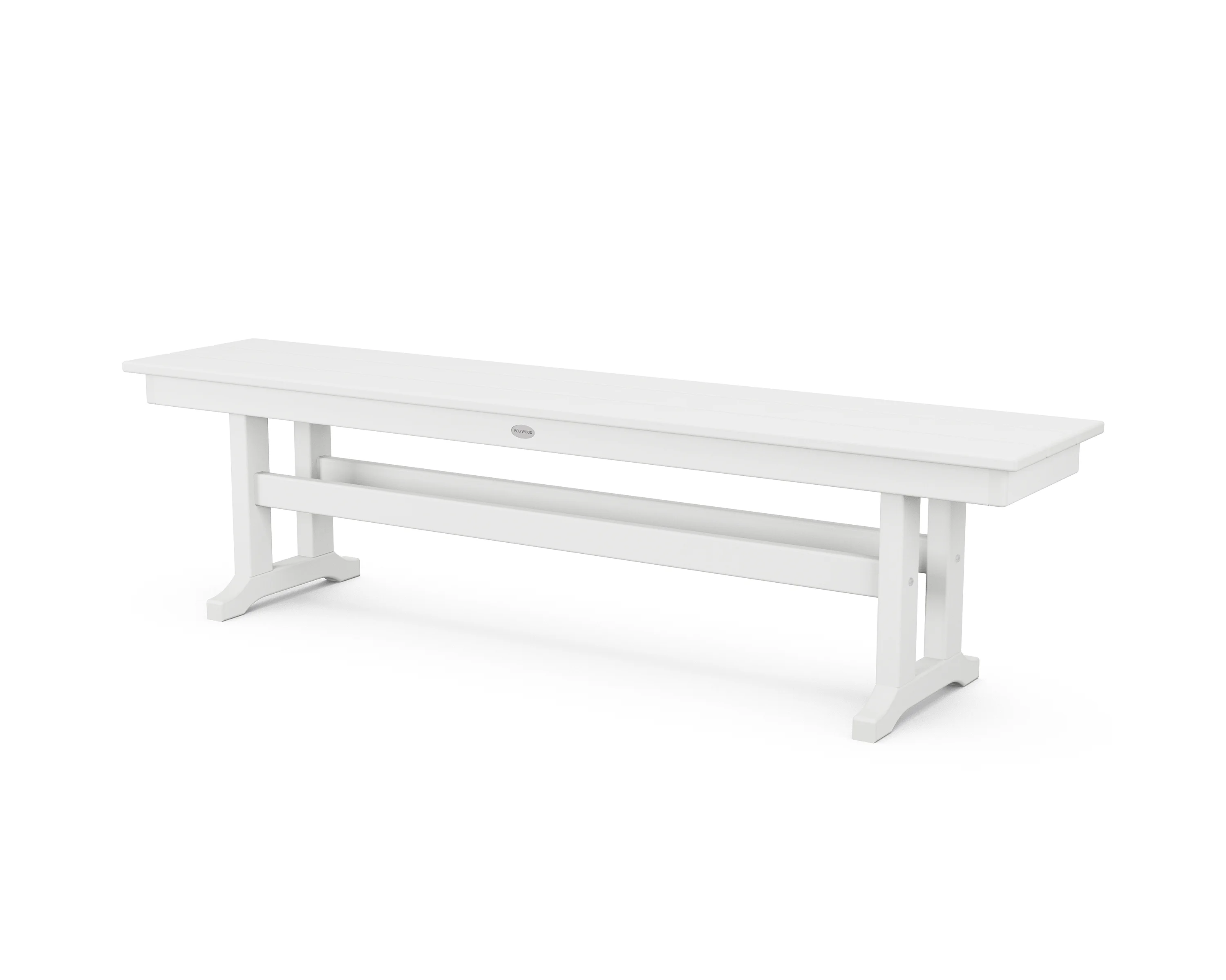 Polywood Tables PL36-T1L3WH Farmhouse 65
