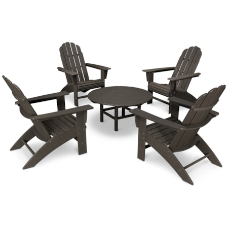 5-Piece Oversized Adirondack Set