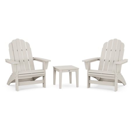 3-Piece Adirondack Set