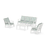 White / Buffalo Plaid Glacier Spa