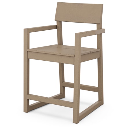 Edge Counter Arm Chair