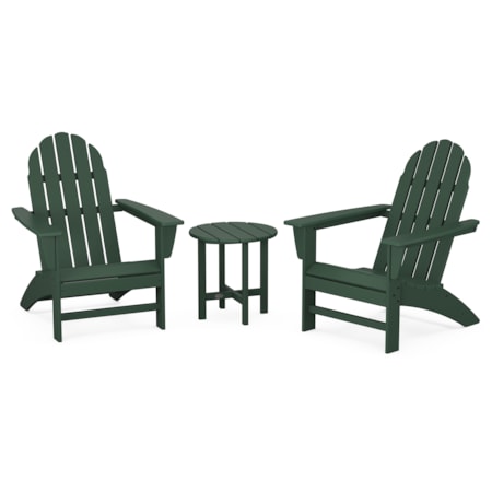 3-Piece Adirondack Set
