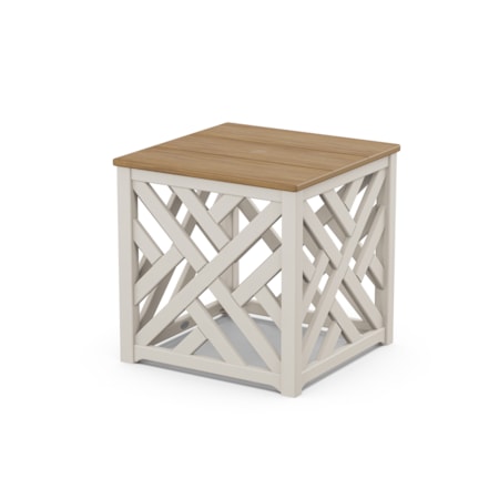 Chippendale Umbrella Stand Accent Table