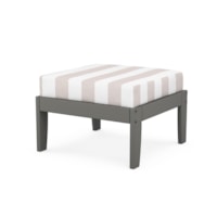 Slate Grey / Cabana Stripe Dune Burlap