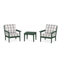 Green / Buffalo Plaid Grey Mist