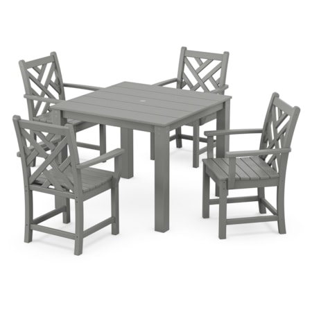 Chippendale 5-Piece Parsons Dining Set
