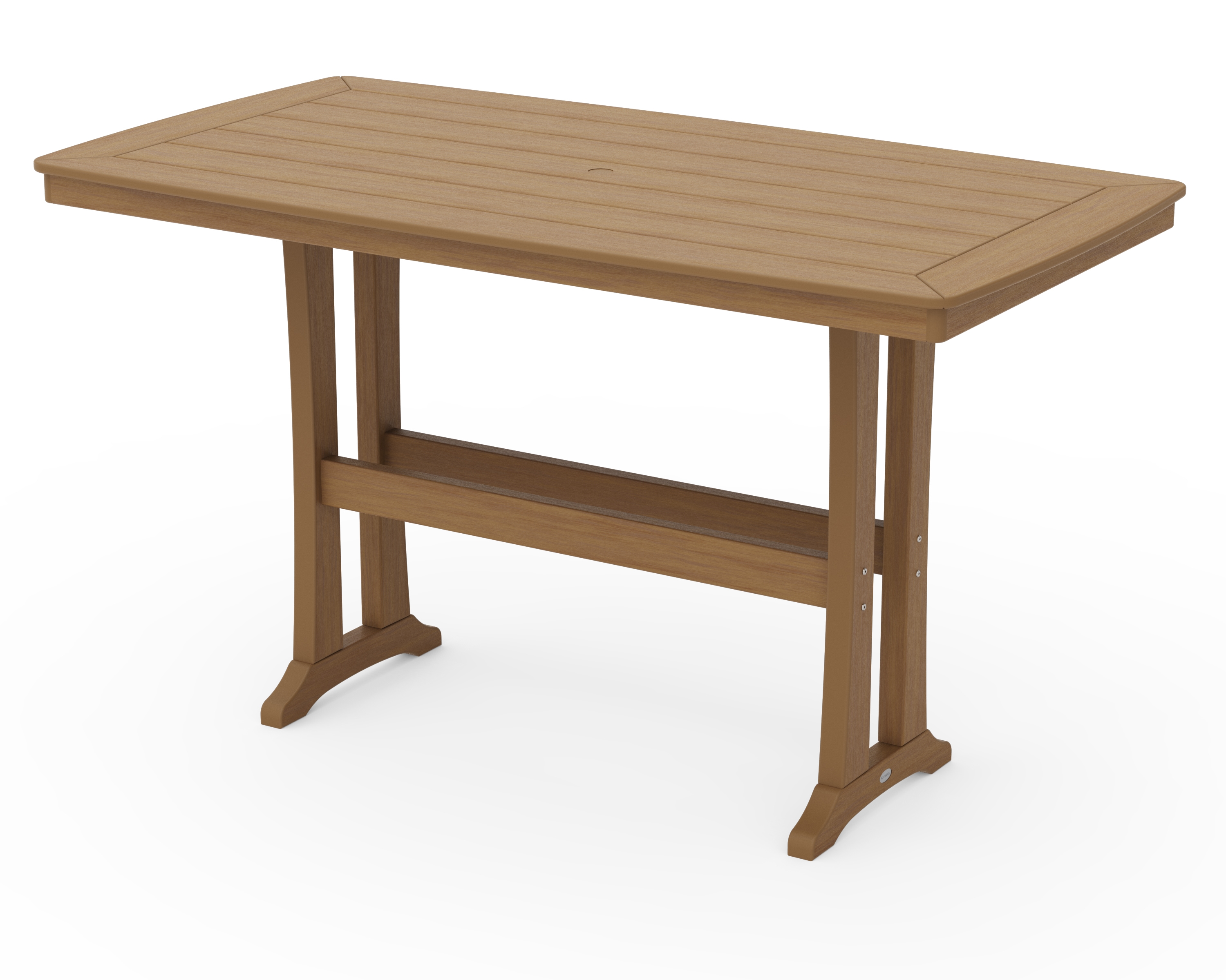 Trestle 38" x 73" Bar Table