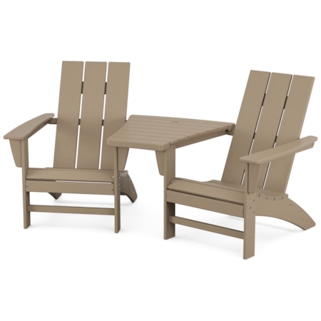 3-Piece Adirondack Set Connecting Table
