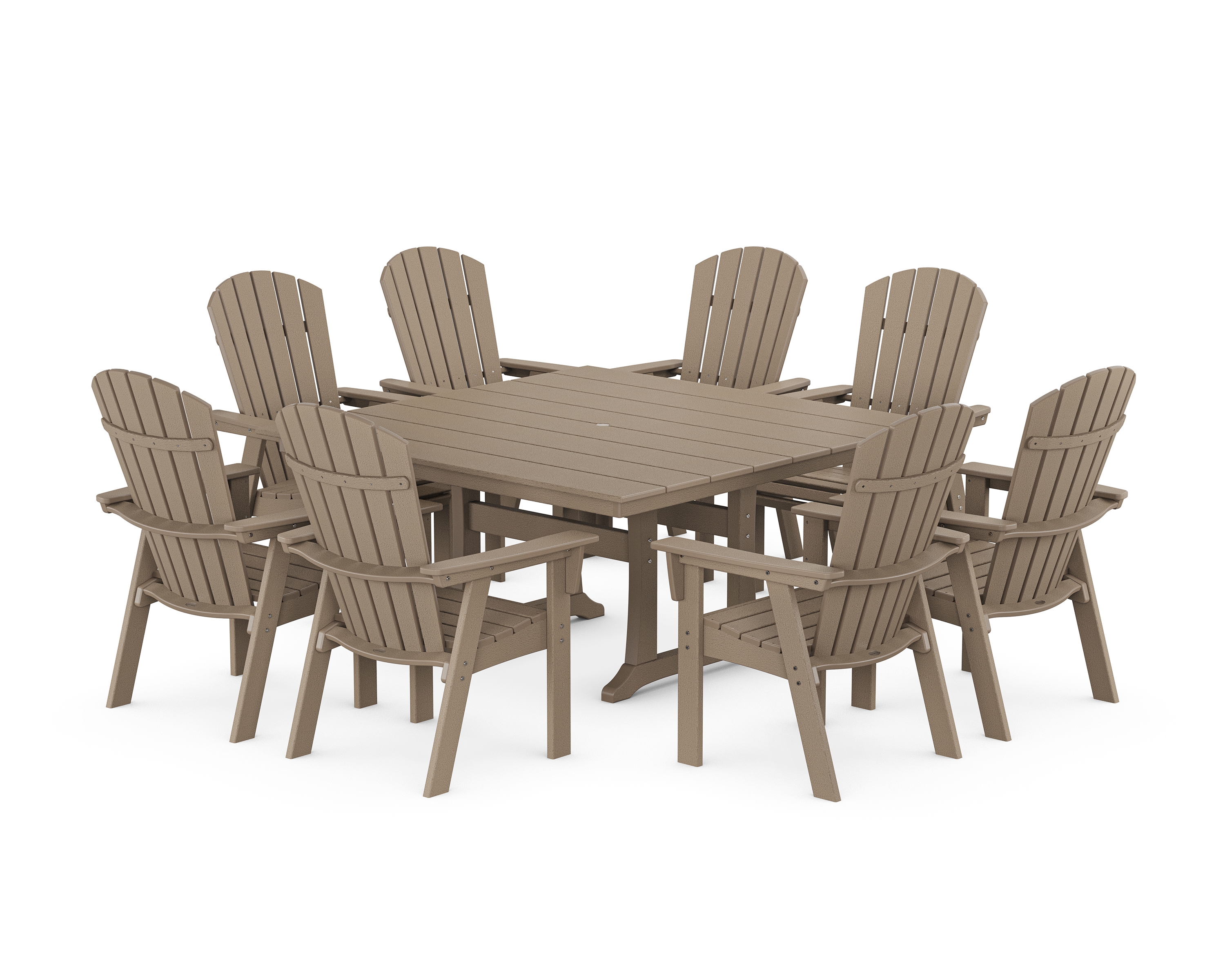 Adirondack 9-Piece Square Dining Set