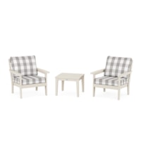 Sand / Buffalo Plaid Grey Mist