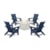 Navy / White