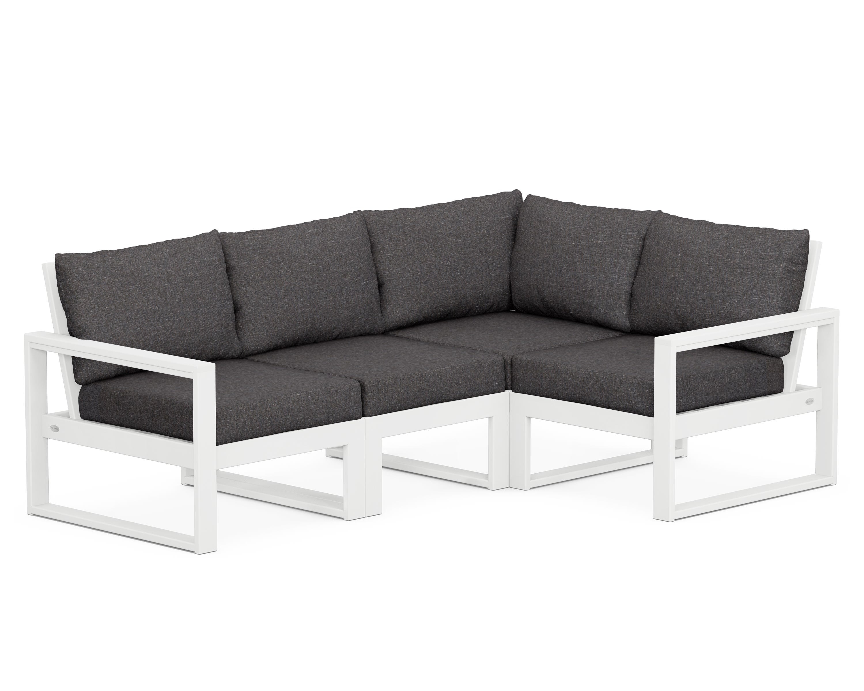 4-Piece Modular Deep Seating Set