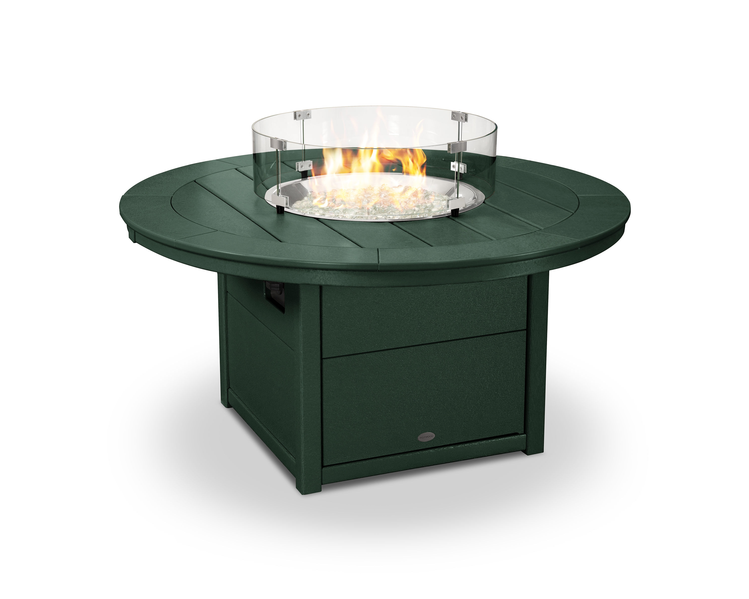 Polywood Tables Round 48" Fire Pit Table